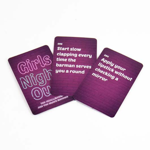 Lavish Slumbers Girls Night Out Trivia Card Game