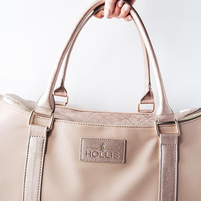 Lucky In Love With The Official Hollis Lux Weekender Bag