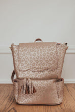 Load image into Gallery viewer, Hollis Luxury Blush Pink Diaper Backpack