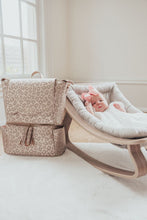 Load image into Gallery viewer, Hollis Luxury Blush Pink Diaper Backpack