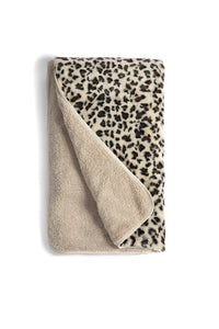 Lavish Slumbers Plush Cheetah Print Throw Blanket