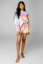 Load image into Gallery viewer, Rainbow Summer Vibes Pajama Set