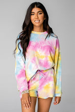 Load image into Gallery viewer, Lavish Slumbers Rainbow Summer Vibes Pajama Set